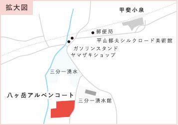 アクセス地図 拡大図